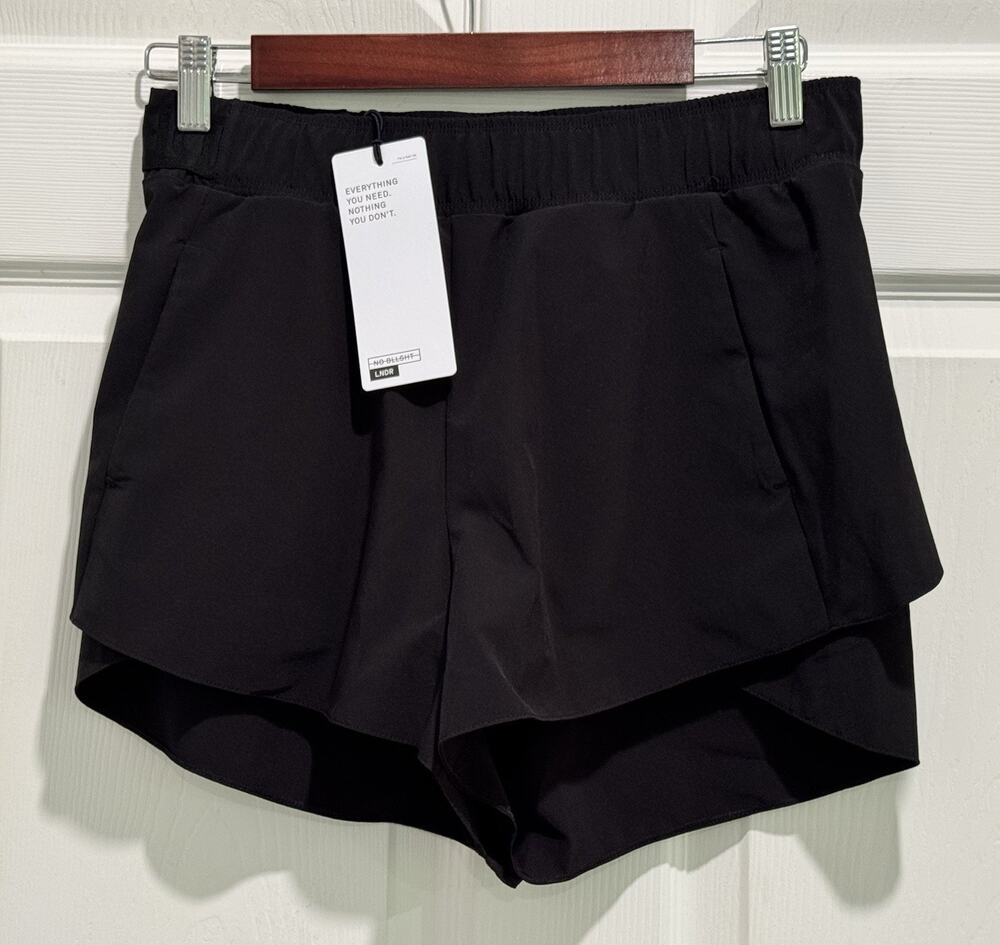NEW LNDR Black The Fly Short Women's Size Small